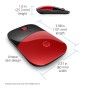 Mouse senza Fili HP V0L82AA ABB Rosso Nero/Rosso