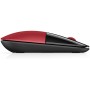 Mouse senza Fili HP V0L82AA ABB Rosso Nero/Rosso