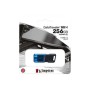 Memoria USB Kingston DT80M/256GB Portachiavi Azzurro Nero/Blu 256 GB