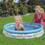 Bestway Piscina Gonfiabile per Bambini 3 Anelli Coral 102x25 cm +2 Anni Giardino 51008