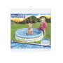 Bestway Piscina Gonfiabile per Bambini 3 Anelli Coral 102x25 cm +2 Anni Giardino 51008