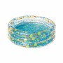 Bestway Piscina Gonfiabile 3 Anelli Trasparente Tropicale 150x53 cm +6 Anni Giardino 51045