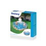 Bestway Piscina Gonfiabile 3 Anelli Trasparente Tropicale 150x53 cm +6 Anni Giardino 51045