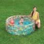 Bestway Piscina Gonfiabile 3 Anelli Trasparente Tropicale 150x53 cm +6 Anni Giardino 51045