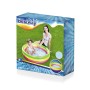 Bestway Piscina Gonfiabile Infantile 3 Anelli Fondo Imbottito 102x25 cm +2 Anni Giardino 51104