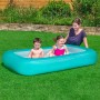 Bestway Piscina Gonfiabile Infantile Bebe Pavimento Imbottito 104x25 cm +2 Anni Giardino 51115