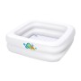 Bestway Vasca da Bagno Gonfiabile per Bambini Imbottito 86x86x25 cm 0 a 3 Anni Giardino 51116