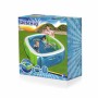 Bestway Piscina Gonfiabile con Finestrini 168x168x56 cm +6 Anni Giardino 51132