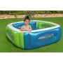 Bestway Piscina Gonfiabile con Finestrini 168x168x56 cm +6 Anni Giardino 51132