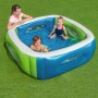 Bestway Piscina Gonfiabile con Finestrini 168x168x56 cm +6 Anni Giardino 51132