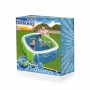 Bestway Piscina Gonfiabile con Finestrini 168x168x56 cm +6 Anni Giardino 51132