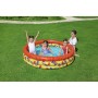 Bestway Piscina Gonfiabile per Bambini 3 Anelli Farfalle 168x38 cm +2 Anni Giardino 51202