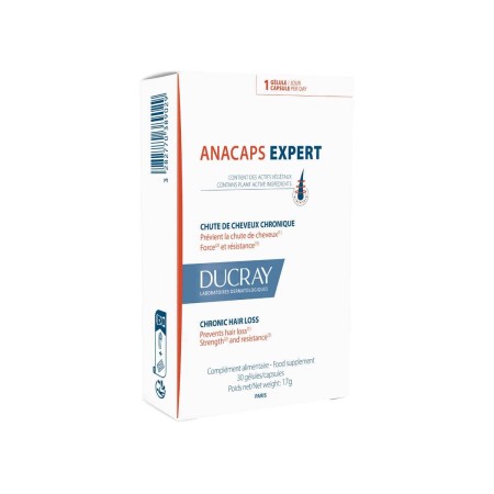 Integratore Alimentare Anticaduta per Capelli Ducray Anacaps Expert Capsule x 30