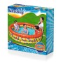 Bestway Piscina Gonfiabile per Bambini 3 Anelli Farfalle 168x38 cm +2 Anni Giardino 51202