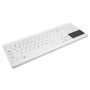 Tastiera Wireless Cherry AK-C7412F-GUS-W/SP Bianco Qwerty in Spagnolo