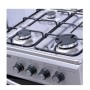 Cucina a Gas Haeger GC-SS5.006C Acciaio inossidabile Argentato (46 L)