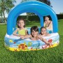 Bestway Piscina Gonfiabile Infantile Tetto Rimovibile 140x140x114 cm +2 Anni Giardino 52192