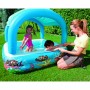 Bestway Piscina Gonfiabile Infantile Tetto Rimovibile 140x140x114 cm +2 Anni Giardino 52192