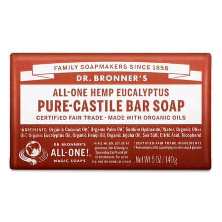 Saponetta Dr Bronner's 140 g Eucalipto