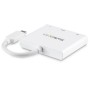 Dock Startech CDP2HDUACPW Bianco 4K Ultra HD