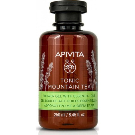 Gel Doccia Apivita Tonic Mountain Tea 250 ml