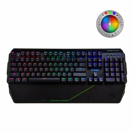 Tastiera per Giochi Woxter Stinger RX 2000 K Qwerty in Spagnolo