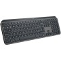 Tastiera Logitech MX Keys Advanced Wireless Nero Qwerty in Spagnolo Grigio Grafite QWERTY