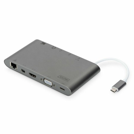 Hub USB Digitus DA-70875 Grigio