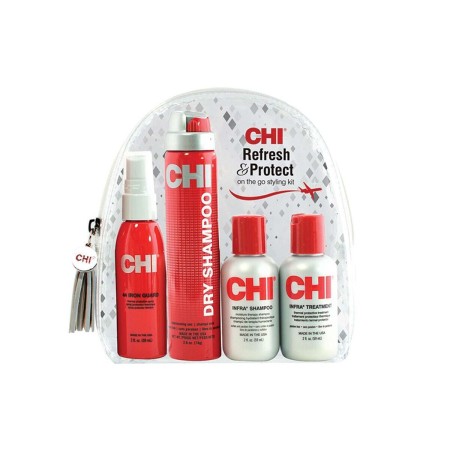 Set per Capelli Farouk Chi Refresh & Protect 4 Pezzi