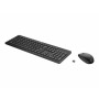 Tastiera e Mouse HP 235 Qwerty in Spagnolo Nero