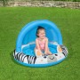 Bestway Piscina Gonfiabile per Bambini Safari 97x66 cm +2 Anni Giardino 52559