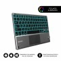 Tastiera con Touchpad Subblim SUB-KBT-SMBT51 Grigio Multicolore Qwerty in Spagnolo QWERTY