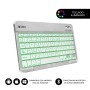 Tastiera Bluetooth Subblim SUB-KBT-SMBL30 Multicolore Argentato Qwerty in Spagnolo QWERTY