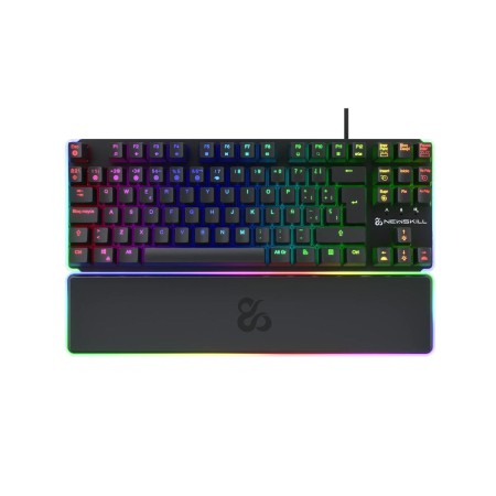 Tastiera per Giochi Newskill Gungnyr TKL Pro Nero LED RGB Qwerty in Spagnolo