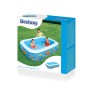 Bestway Piscina Gonfiabile 3 Camere Floreale 229x152x56 cm +6 Anni Giardino 54120