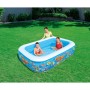 Bestway Piscina Gonfiabile 3 Camere Floreale 229x152x56 cm +6 Anni Giardino 54120