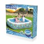 Bestway Piscina Gonfiabile 3 Camere Floreale 229x152x56 cm +6 Anni Giardino 54120