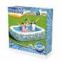 Bestway Piscina Gonfiabile 3 Camere Floreale 229x152x56 cm +6 Anni Giardino 54120