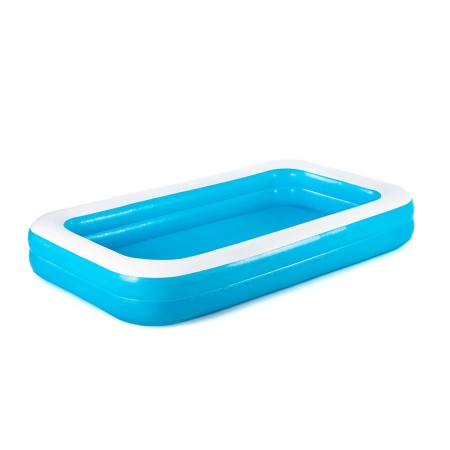 Bestway Piscina Gonfiabile 2 Camere Rettangolare 305x183x46 cm +3 Anni Giardino 54150