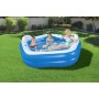 Bestway Piscina Gonfiabile 2 Camere Family 213x206x69 cm +6 Anni Giardino 54153