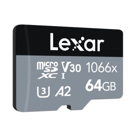 Scheda Micro SD Lexar Professional 1066x 64 GB