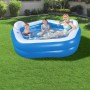 Bestway Piscina Gonfiabile 2 Camere Family 213x206x69 cm +6 Anni Giardino 54153