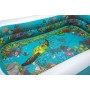 Bestway Piscina Gonfiabile 2 Camere Fondo 3D Marina con Accessori 262x175x51 cm +3 Anni Giardino 54177