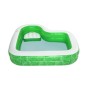 Bestway Piscina Gonfiabile 2 Camere Tropical 231x231x51 cm +6 Anni Giardino 54336