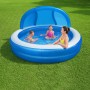 Bestway Piscina Gonfiabile 2 Camere Parasole 241x241x140 cm +6 Anni Giardino 54337