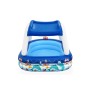 Bestway Piscina Gonfiabile Bambini Tetto Rimovibile Barca con Volante 213x155x132 cm +3 Anni Giardino 54370