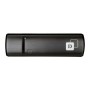 Adattatore USB Wifi D-Link AC1200 5 GHz Nero