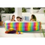 Bestway Piscina per Bambini 2 Anelli Arcobaleno 206x206x51 cm +6 Anni Giardino 54443