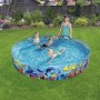 Bestway Piscina Rigida per Bambini PVC Marina 244x46 cm +3 Anni Giardino 55031