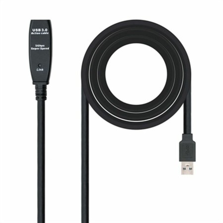 Cavo Prolunga USB NANOCABLE 10.01.0311 Nero 5 m